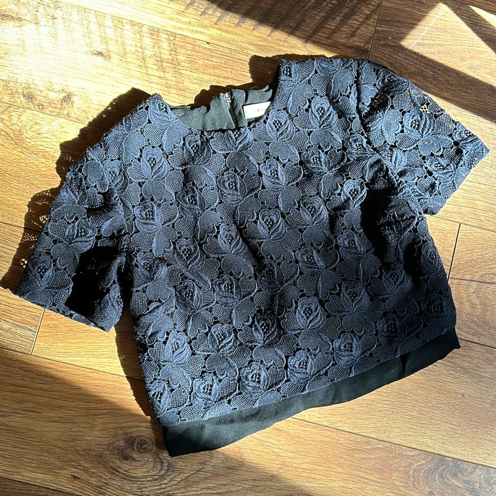 Lace cropped blouse A.L.C.